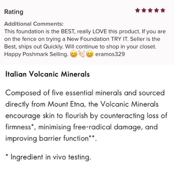 🧡 ORIFLAME GIORDANI GOLD LONG WEAR MINERAL FOUNDATION 🧡 - Picture 10 of 10